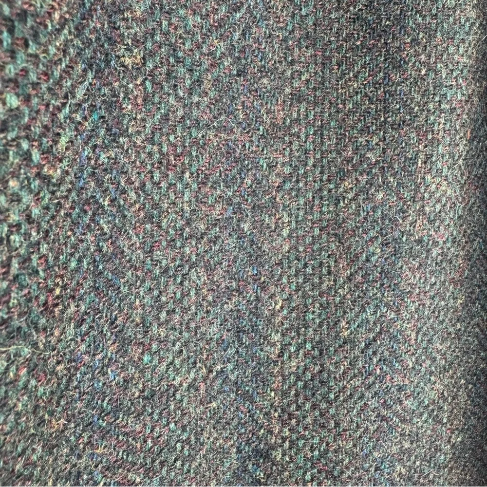 Hart‎ Schaffner & Marx Wool Blanket Weave Gray Tweed Sport Coat Mens 44R VTG